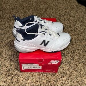 New Balance Shoes Mens Size 8.5 White Training Sneakers MX624WN2 New